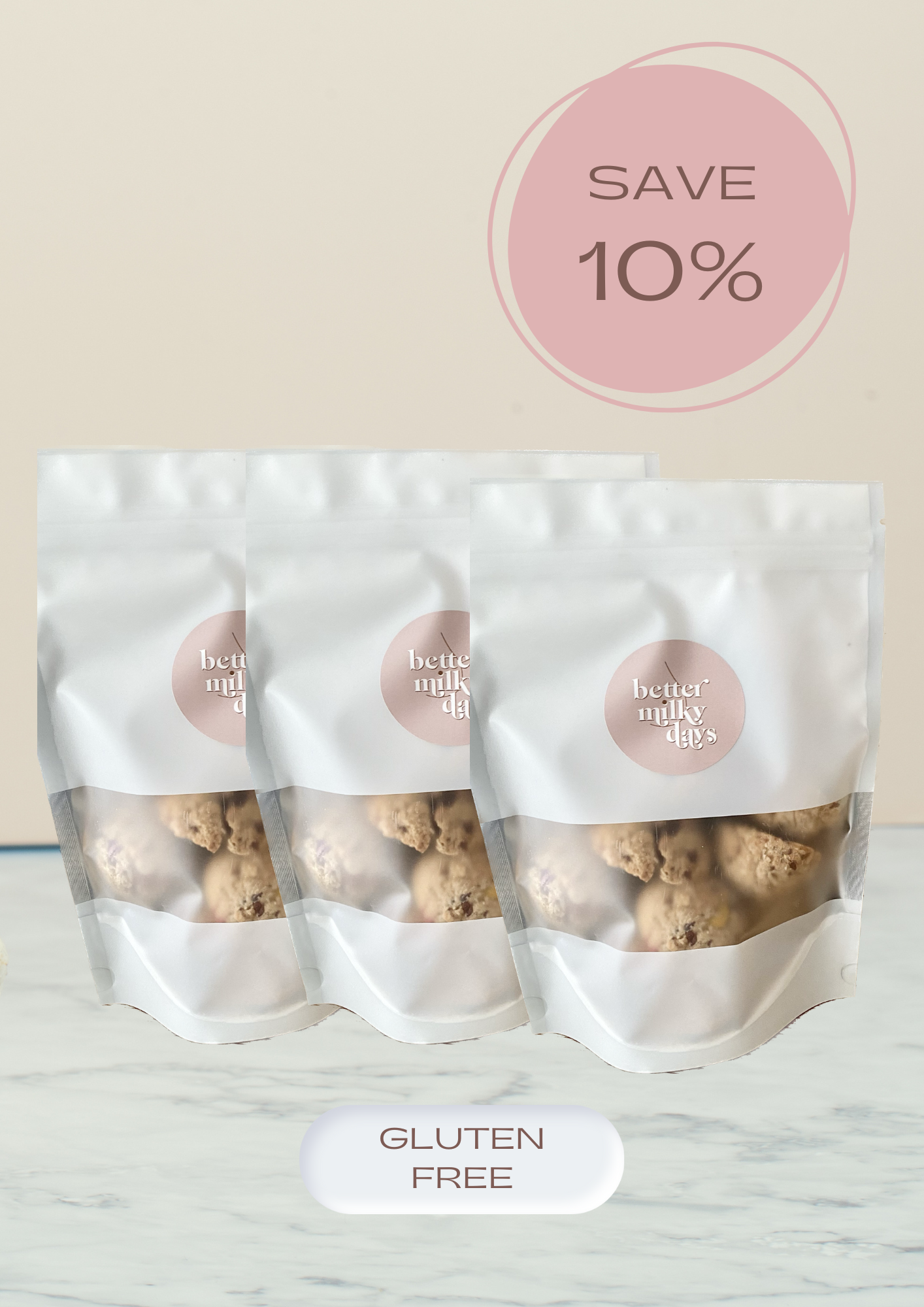 Gluten Free Lactation Cookies Bundle