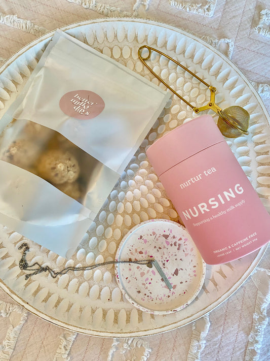 nursing tea and lactation cookies